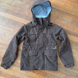 Volcom women’s Nimbus Brown Jacket Sz S